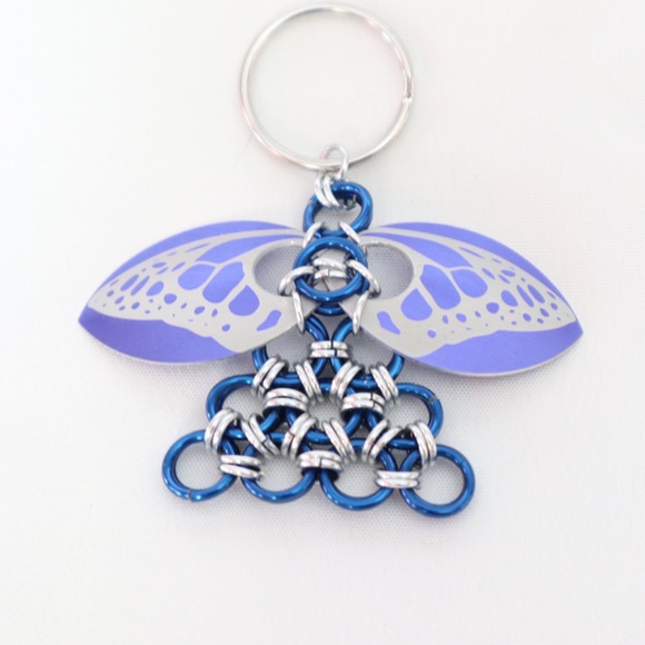 Angel keychain dark blue - Picture 2 of 5